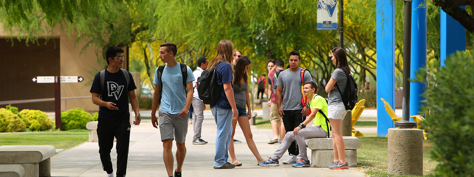 Paradise Valley students on campus